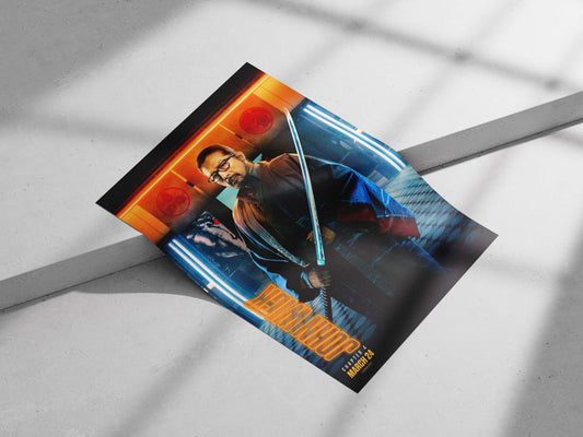 John Wick Chapter 4 Main Subject: John Wick Chapter 4 Matte poster print — Hollywood wall art India | PosterBoizz