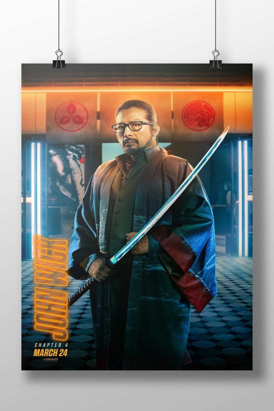 John Wick Chapter 4 Main Subject: John Wick Chapter 4 Matte BoizzBoard rigid print — Hollywood wall art India | PosterBoizz