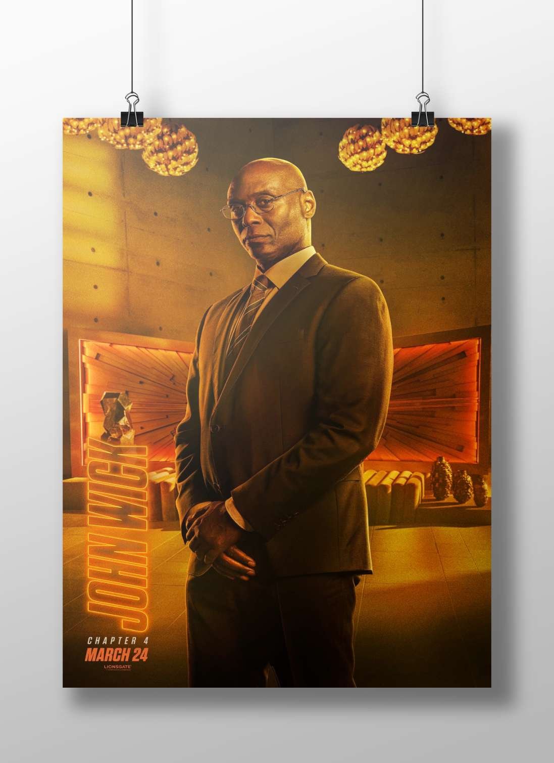 John Wick (Chapter 4) Main Subject: John Wick (Chapter 4) Matte BoizzBoard rigid print — Hollywood wall art India |