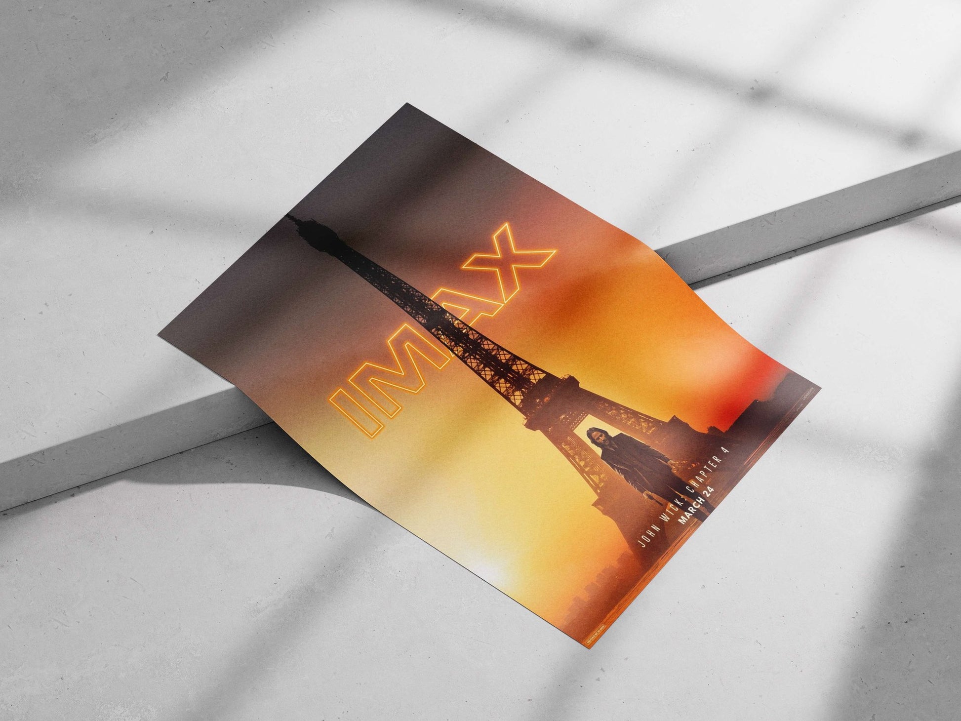 John Wick: Chapter 4 Main Subject: John Wick: Chapter 4 Matte poster print — Hollywood wall art India | PosterBoizz