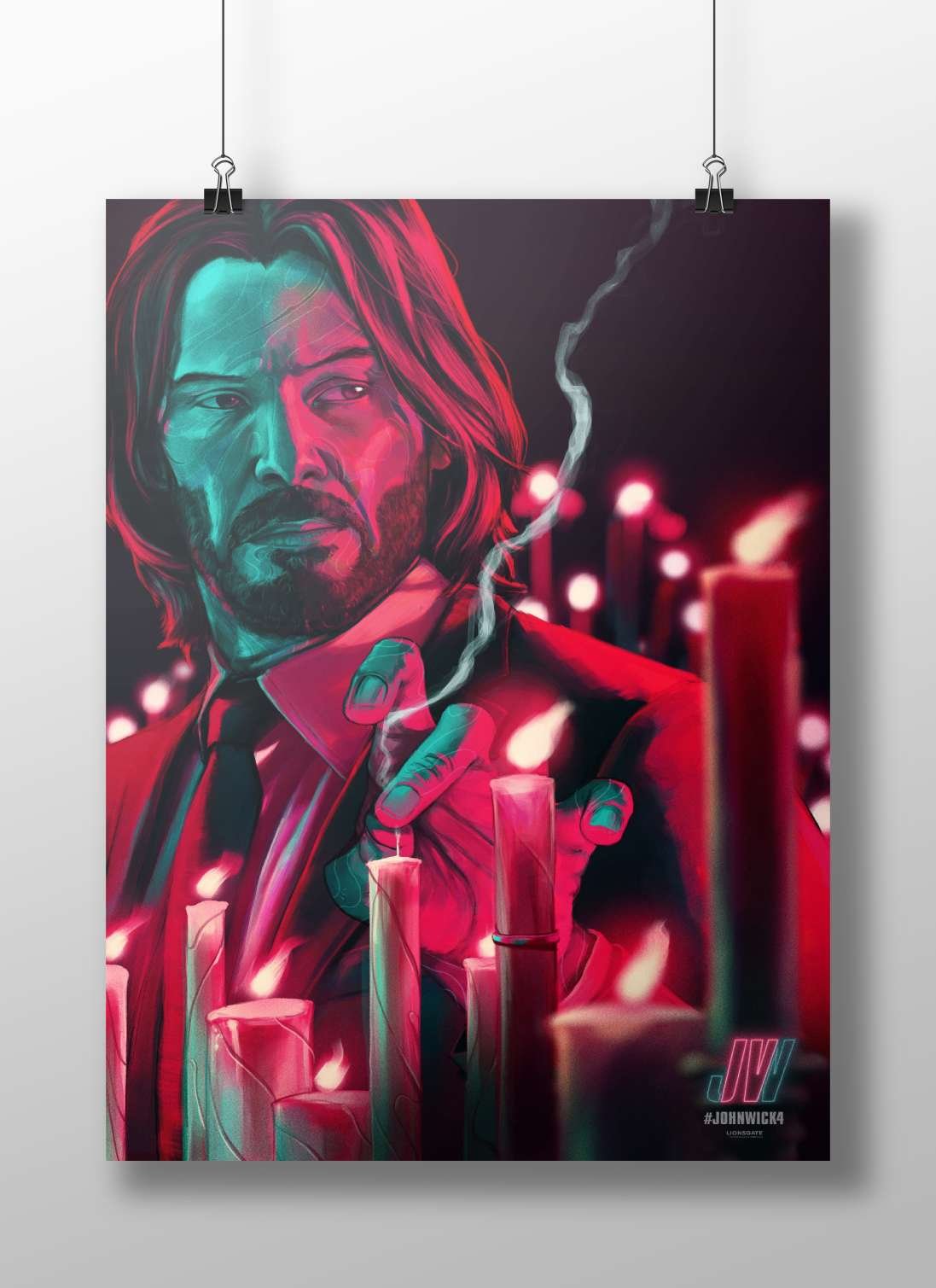 John Wick (character from the John Wick franchise, specifically for John Wick: Chapter 4) Main Subject: John Wick (character