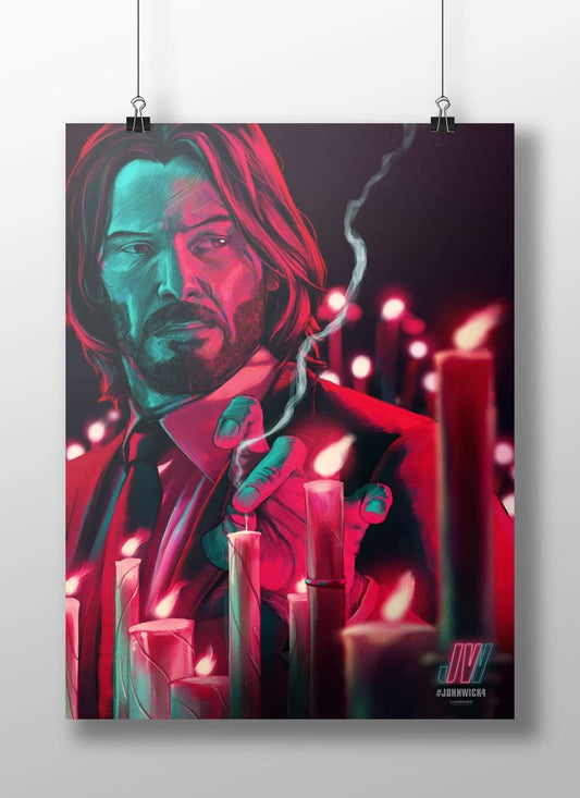 John Wick (character from the John Wick franchise, specifically for John Wick: Chapter 4) Main Subject: John Wick (character