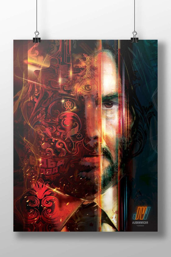 John Wick (character from the John Wick franchise, specifically John Wick 4) Main Subject: John Wick (character from the