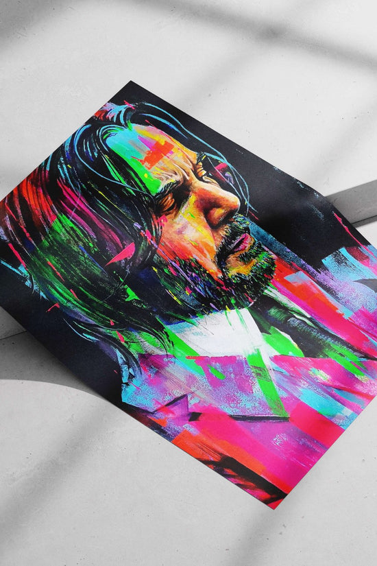 John Wick (from the John Wick franchise, specifically John Wick 4) Main Subject: John Wick (from the John Wick franchise,