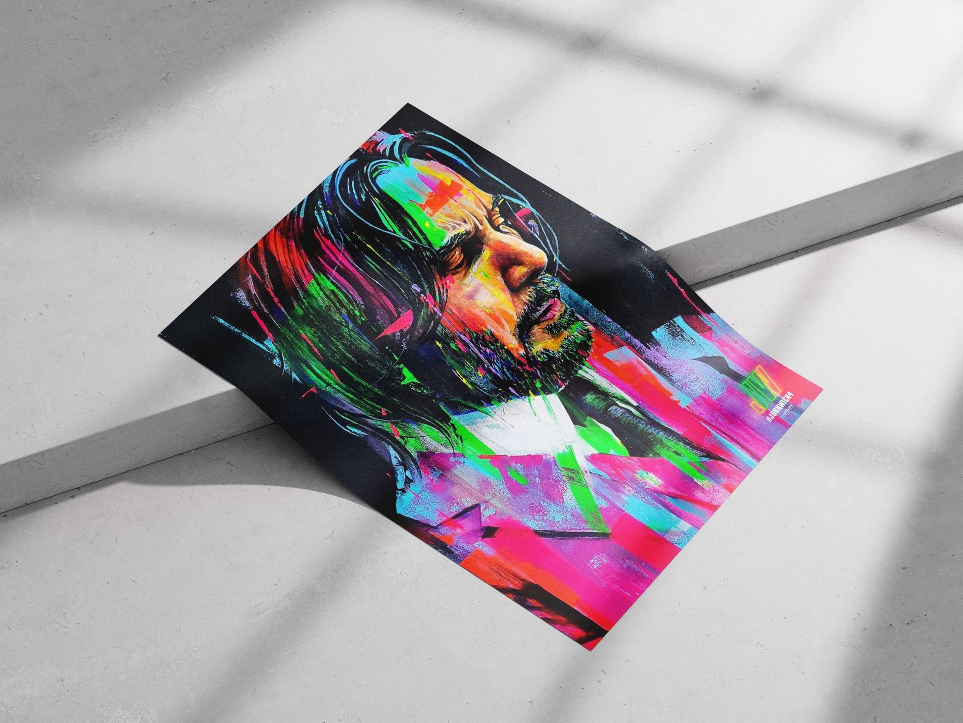 John Wick (from the John Wick franchise, specifically John Wick 4) Main Subject: John Wick (from the John Wick franchise,