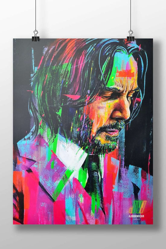 John Wick (from the John Wick franchise, specifically John Wick 4) Main Subject: John Wick (from the John Wick franchise,