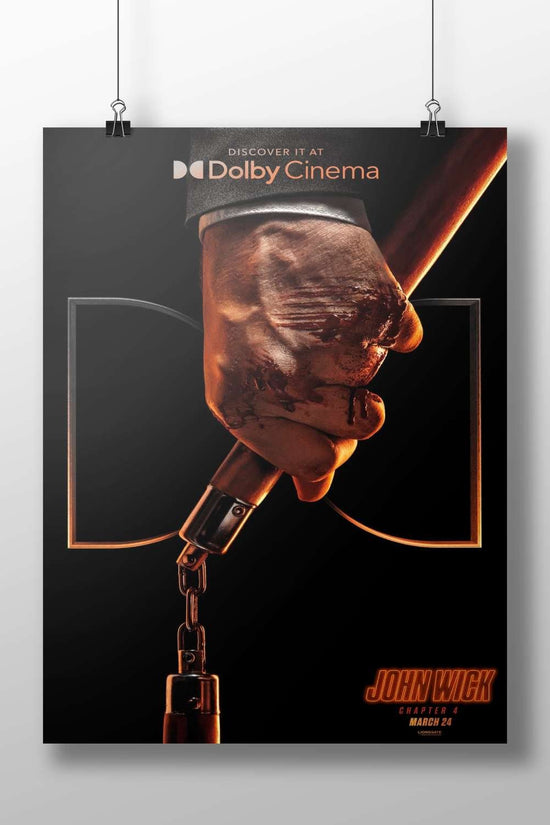 John Wick (franchise), Chapter 4 Main Subject: John Wick (franchise), Chapter 4 Matte BoizzBoard rigid print — Bollywood