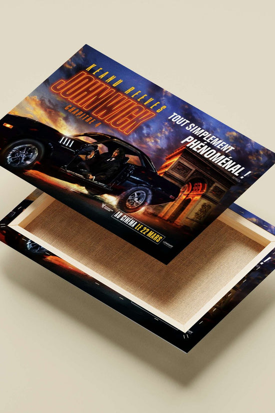 John Wick franchise (Chapter 4) Main Subject: John Wick franchise (Chapter 4) Canvas wall art — Bollywood wall art India |