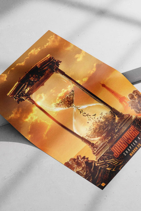 John Wick Chapter 4 Main Subject: John Wick Chapter 4 Matte poster print — Bollywood wall art India | PosterBoizz