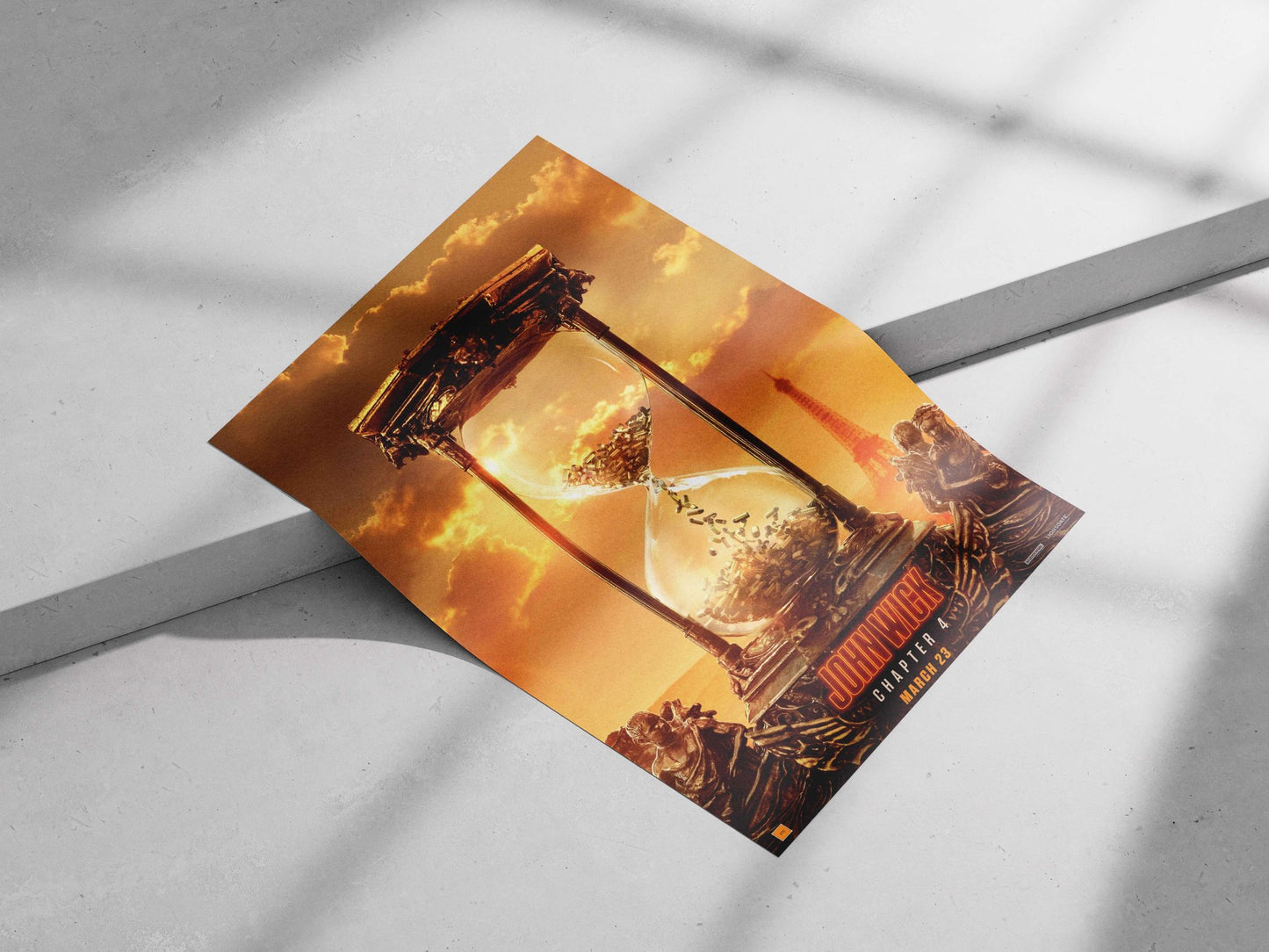 John Wick Chapter 4 Main Subject: John Wick Chapter 4 Matte poster print — Bollywood wall art India | PosterBoizz