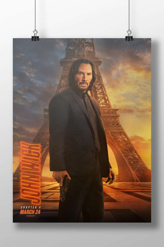 John Wick (from the John Wick franchise, specifically Chapter 4) Main Subject: John Wick (from the John Wick franchise,