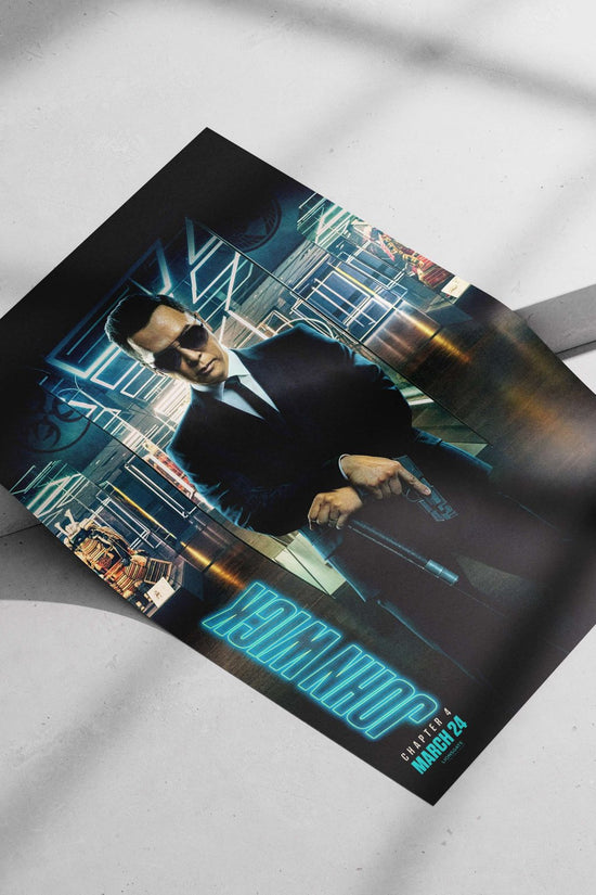 John Wick (character from John Wick franchise) Main Subject: John Wick (character from John Wick franchise) Matte poster