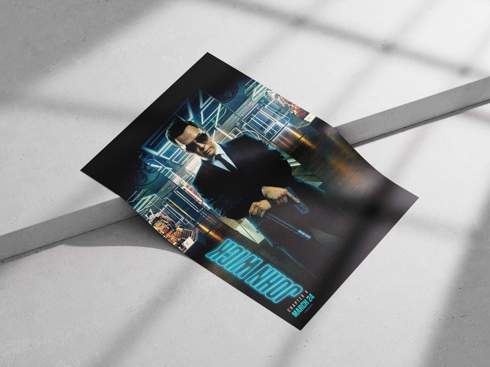 John Wick (character from John Wick franchise) Main Subject: John Wick (character from John Wick franchise) Matte poster