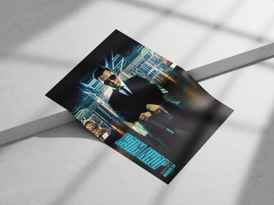 John Wick (character from John Wick franchise) Main Subject: John Wick (character from John Wick franchise) Matte poster