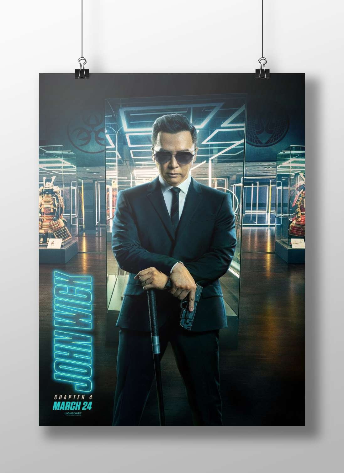 John Wick (character from John Wick franchise) Main Subject: John Wick (character from John Wick franchise) Matte BoizzBoard