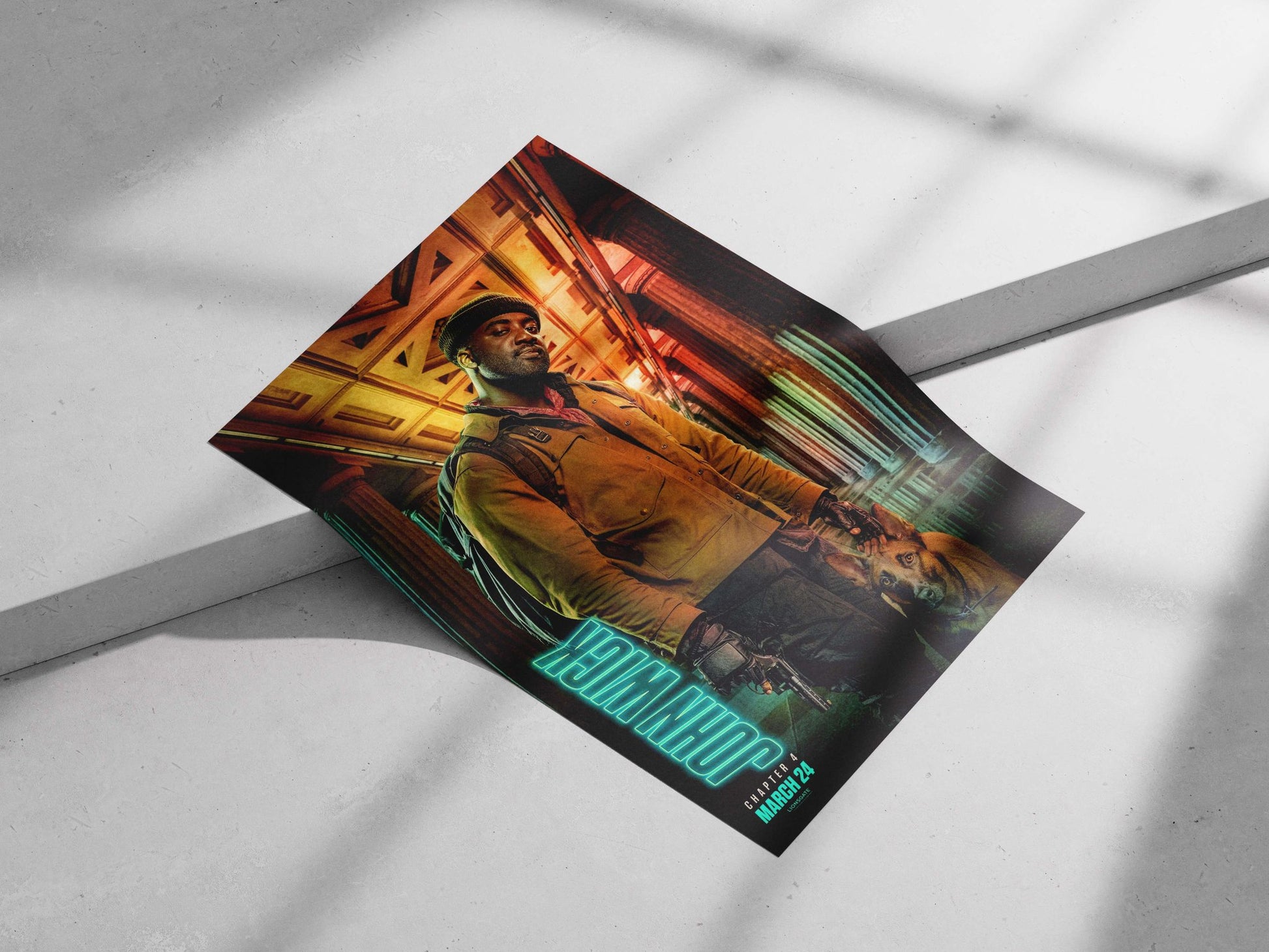 John Wick Main Subject: John Wick Matte poster print — Hollywood wall art India | PosterBoizz