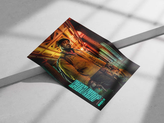 John Wick Main Subject: John Wick Matte poster print — Hollywood wall art India | PosterBoizz