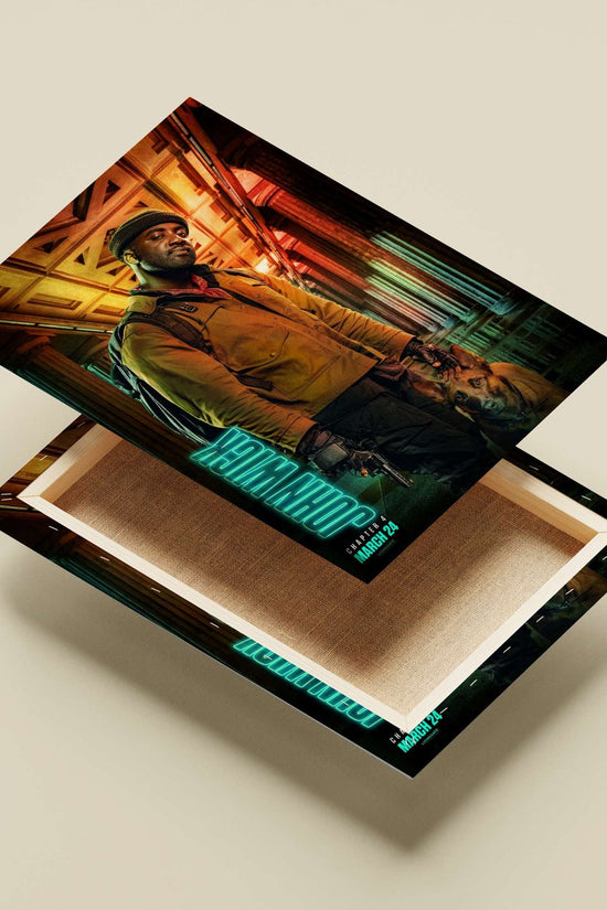 John Wick Main Subject: John Wick Canvas wall art — Hollywood wall art India | PosterBoizz