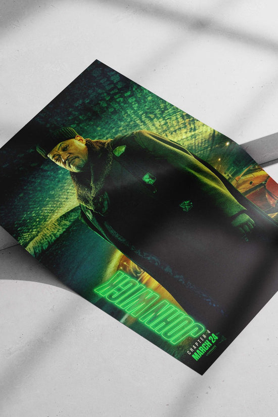 John Wick (franchise) Main Subject: John Wick (franchise) Matte poster print — Hollywood wall art India | PosterBoizz