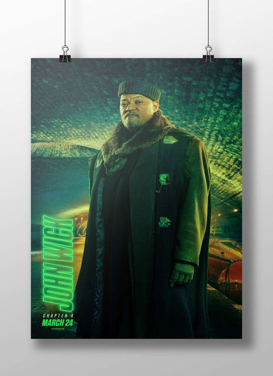 John Wick (franchise) Main Subject: John Wick (franchise) Matte BoizzBoard rigid print — Hollywood wall art India |