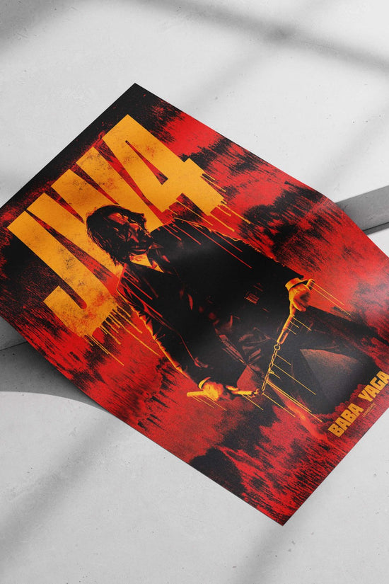 John Wick (from John Wick: Chapter 4) Main Subject: John Wick (from John Wick: Chapter 4) Matte poster print — Hollywood