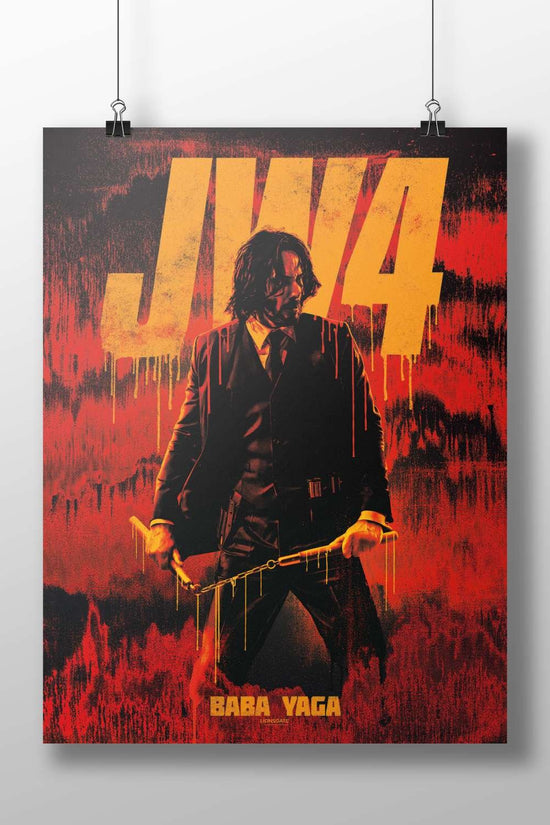 John Wick (from John Wick: Chapter 4) Main Subject: John Wick (from John Wick: Chapter 4) Matte BoizzBoard rigid print —