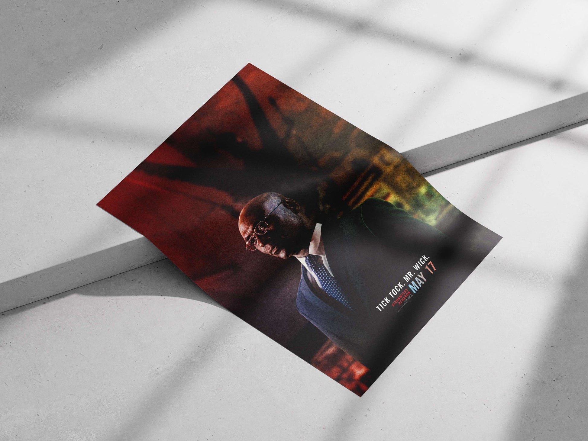 Charon (from John Wick franchise) Main Subject: Charon (from John Wick franchise) Matte poster print — Hollywood wall art