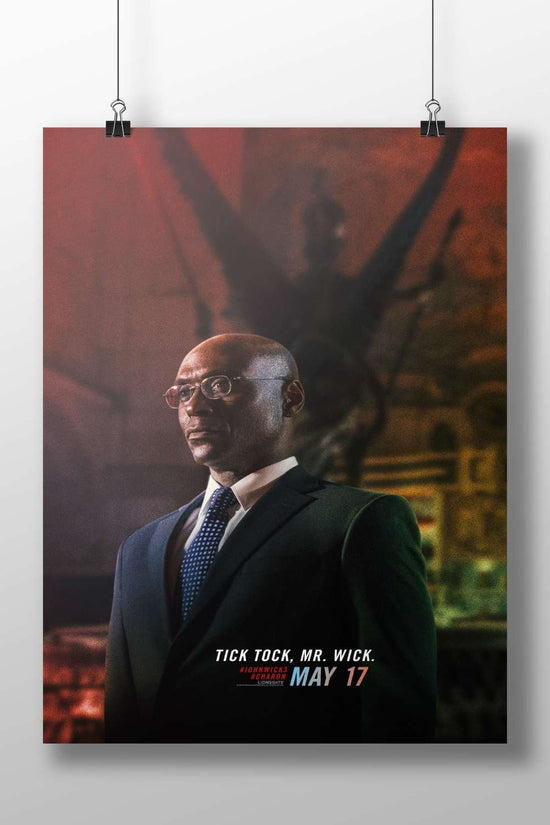 Charon (from John Wick franchise) Main Subject: Charon (from John Wick franchise) Matte BoizzBoard rigid print — Hollywood