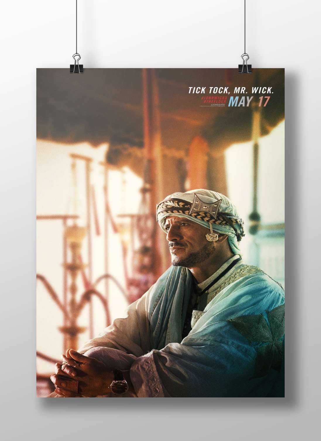 The Elder (from the John Wick franchise, specifically John Wick: Chapter 3 - Parabellum) Main Subject: The Elder (from the