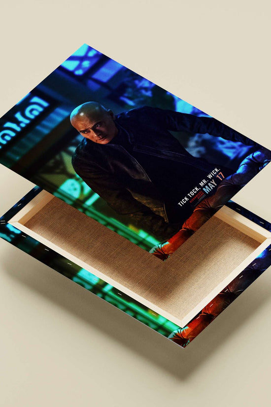 John Wick (from the John Wick franchise, specifically *John Wick: Chapter 3 – Parabellum*) Main Subject: John Wick (from the