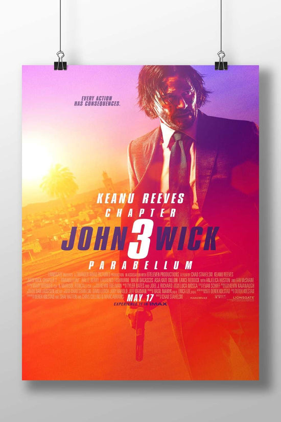 John Wick: Chapter 3 - Parabellum Main Subject: John Wick: Chapter 3 - Parabellum Matte BoizzBoard rigid print — Hollywood