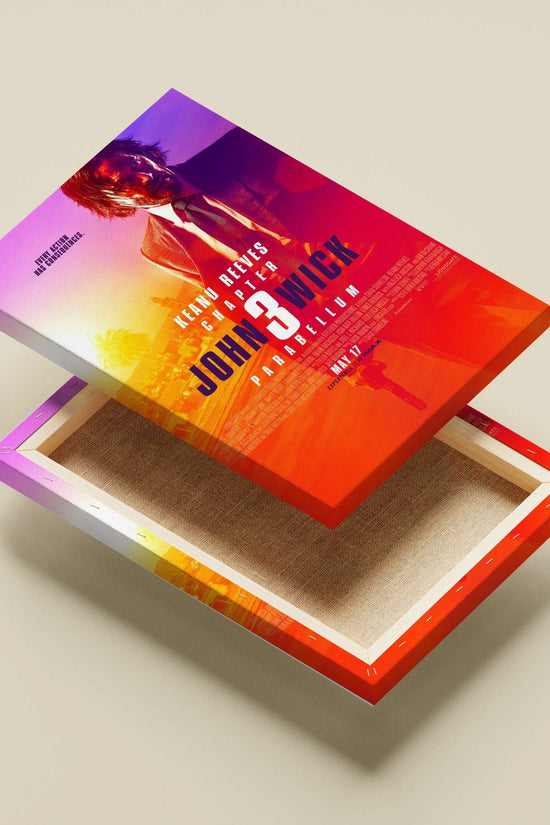 John Wick: Chapter 3 - Parabellum Main Subject: John Wick: Chapter 3 - Parabellum Canvas wall art — Hollywood wall art India
