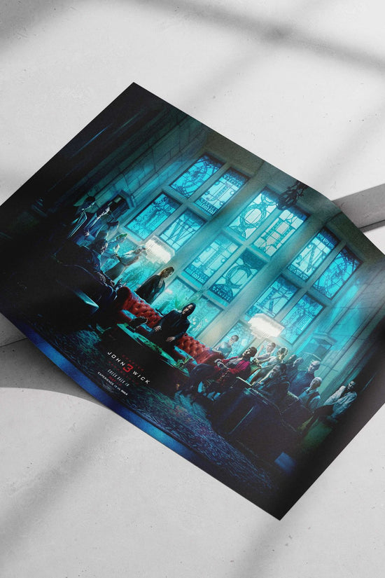 John Wick: Chapter 3 Main Subject: John Wick: Chapter 3 Matte poster print — Hollywood wall art India | PosterBoizz