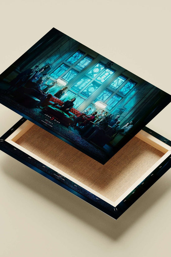 John Wick: Chapter 3 Main Subject: John Wick: Chapter 3 Canvas wall art — Hollywood wall art India | PosterBoizz