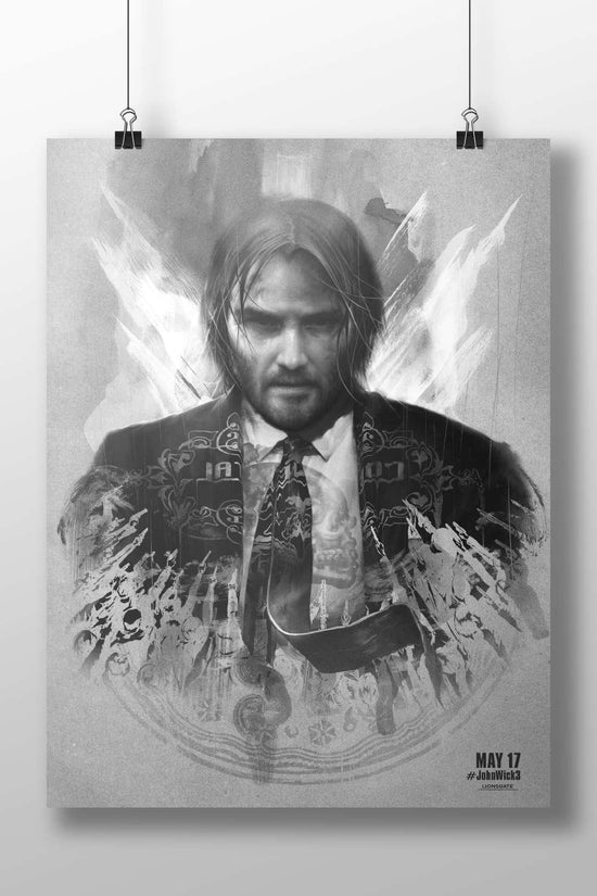 John Wick (character from the John Wick franchise). Main Subject: John Wick (character from the John Wick franchise). Matte