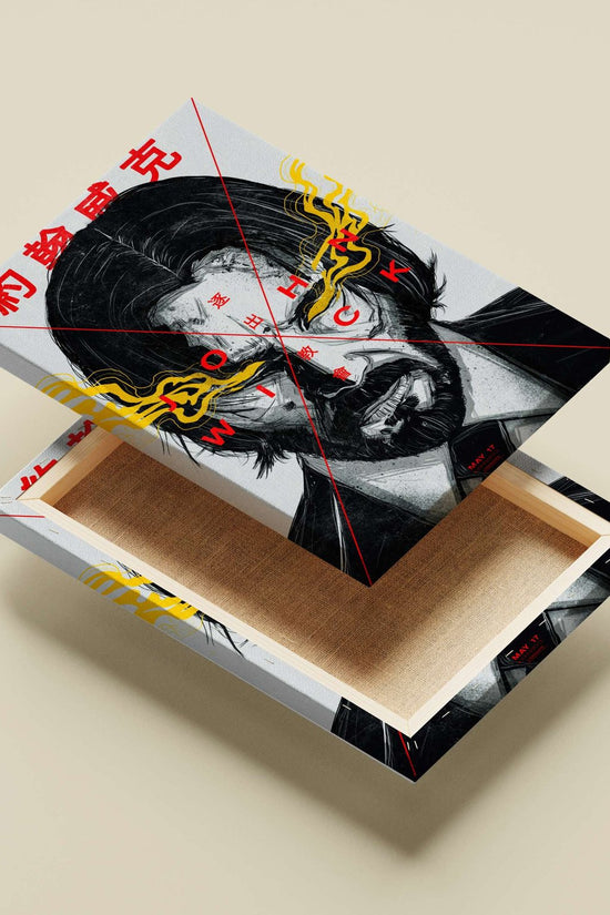 John Wick (character from the John Wick franchise) Main Subject: John Wick (character from the John Wick franchise) Canvas