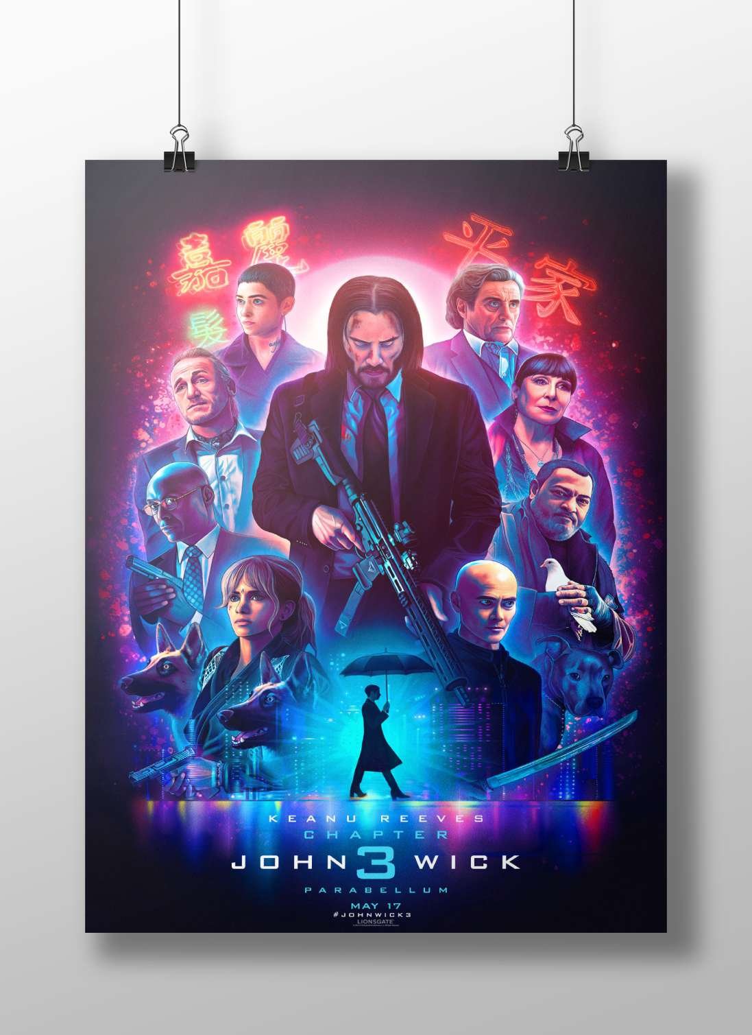 John Wick franchise (specifically John Wick Chapter 3: Parabellum) Main Subject: John Wick franchise (specifically John Wick