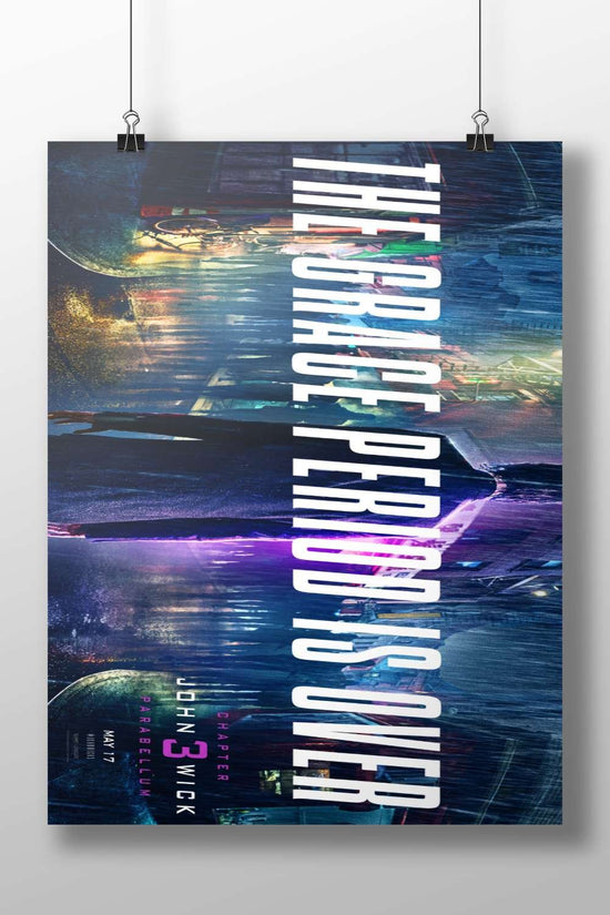 John Wick: Chapter 3 – Parabellum Main Subject: John Wick: Chapter 3 – Parabellum Matte BoizzBoard rigid print — Hollywood