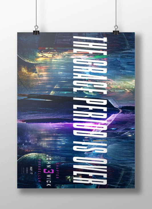John Wick: Chapter 3 – Parabellum Main Subject: John Wick: Chapter 3 – Parabellum Matte BoizzBoard rigid print — Hollywood