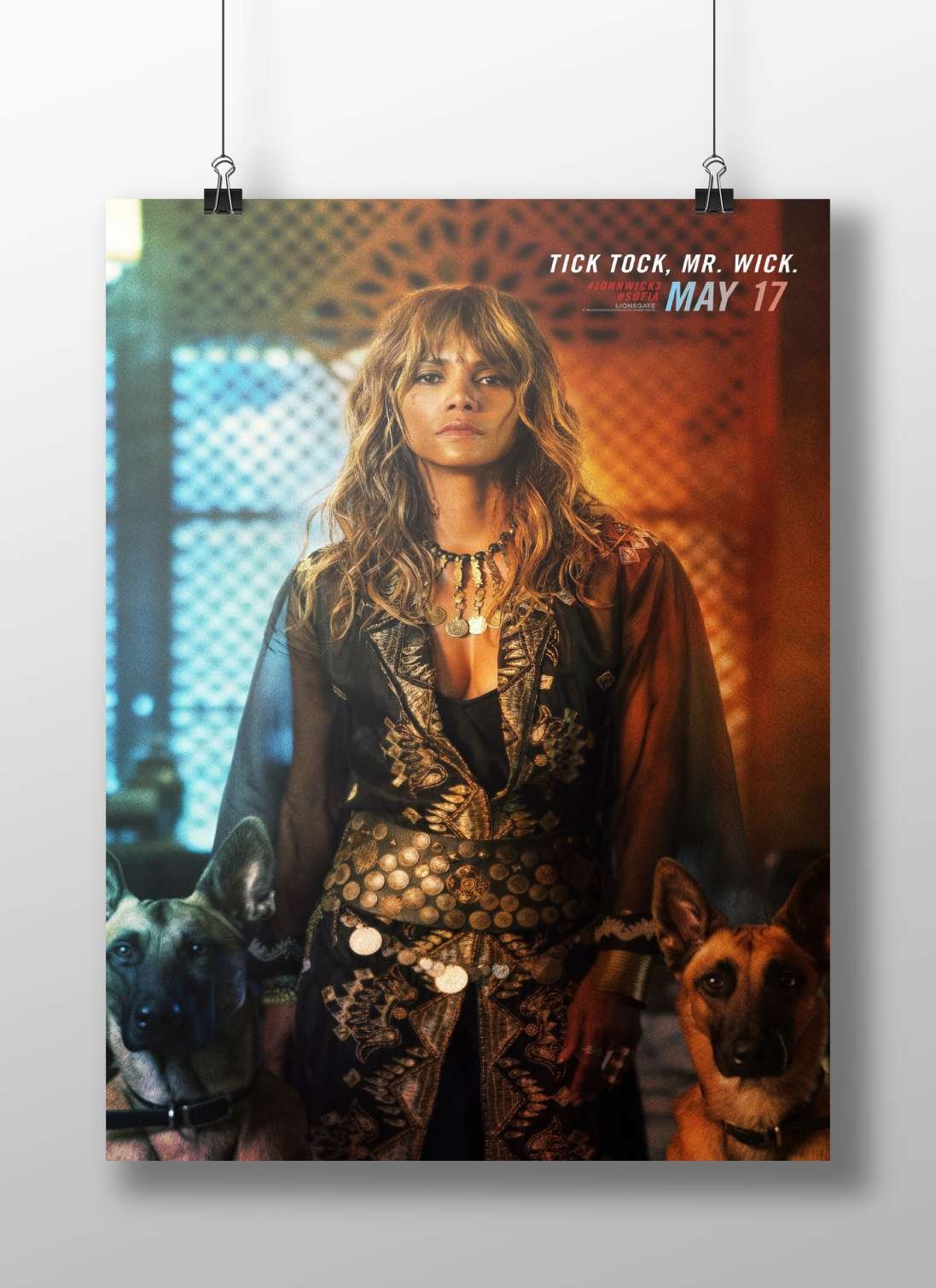 Sofia (character from John Wick 3) Main Subject: Sofia (character from John Wick 3) Matte BoizzBoard rigid print — Hollywood