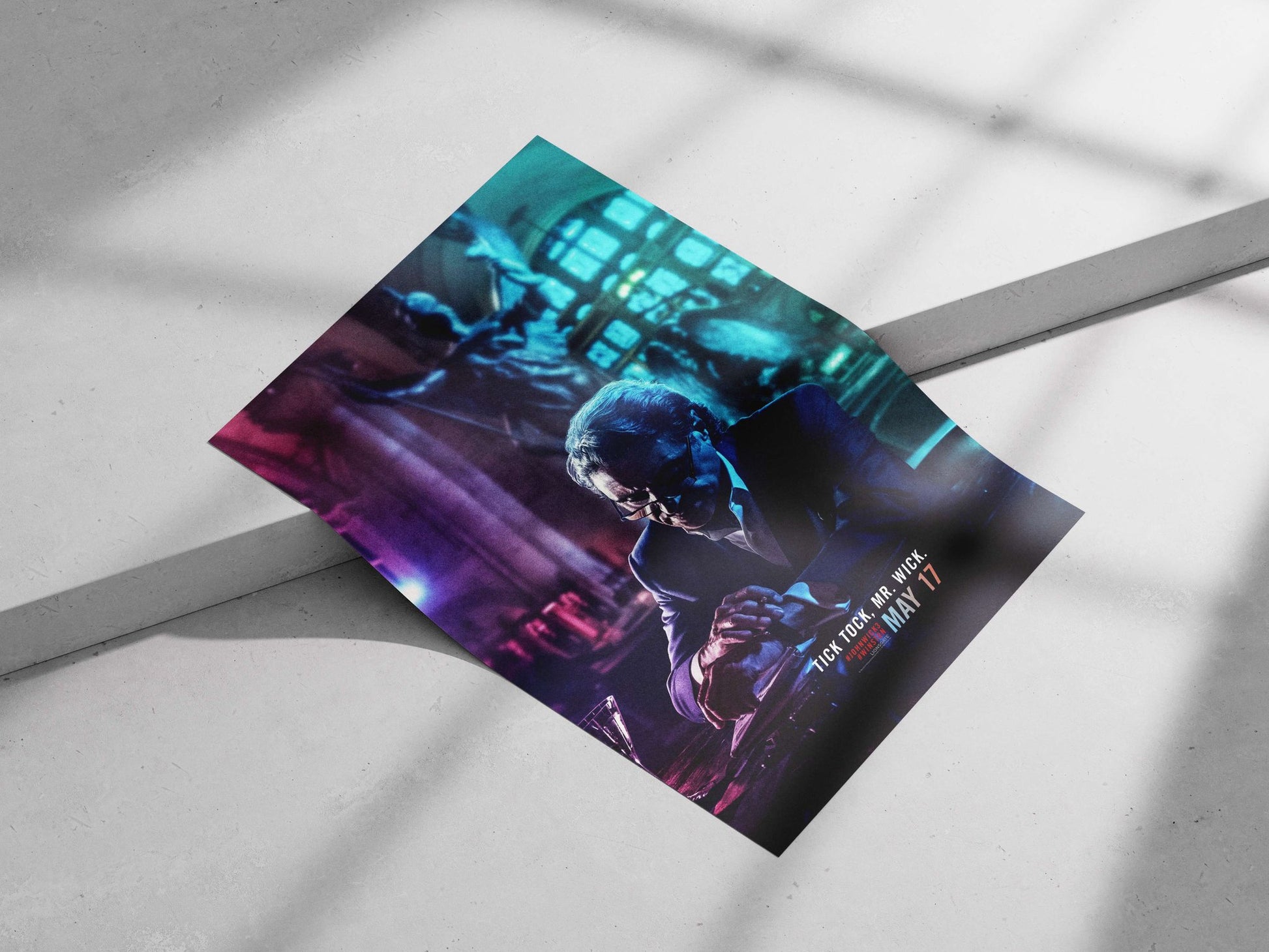 John Wick (from the John Wick franchise, specifically John Wick: Chapter 3 - Parabellum) Main Subject: John Wick (from the