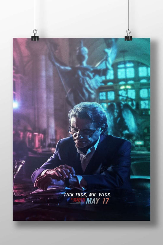 John Wick (from the John Wick franchise, specifically John Wick: Chapter 3 - Parabellum) Main Subject: John Wick (from the