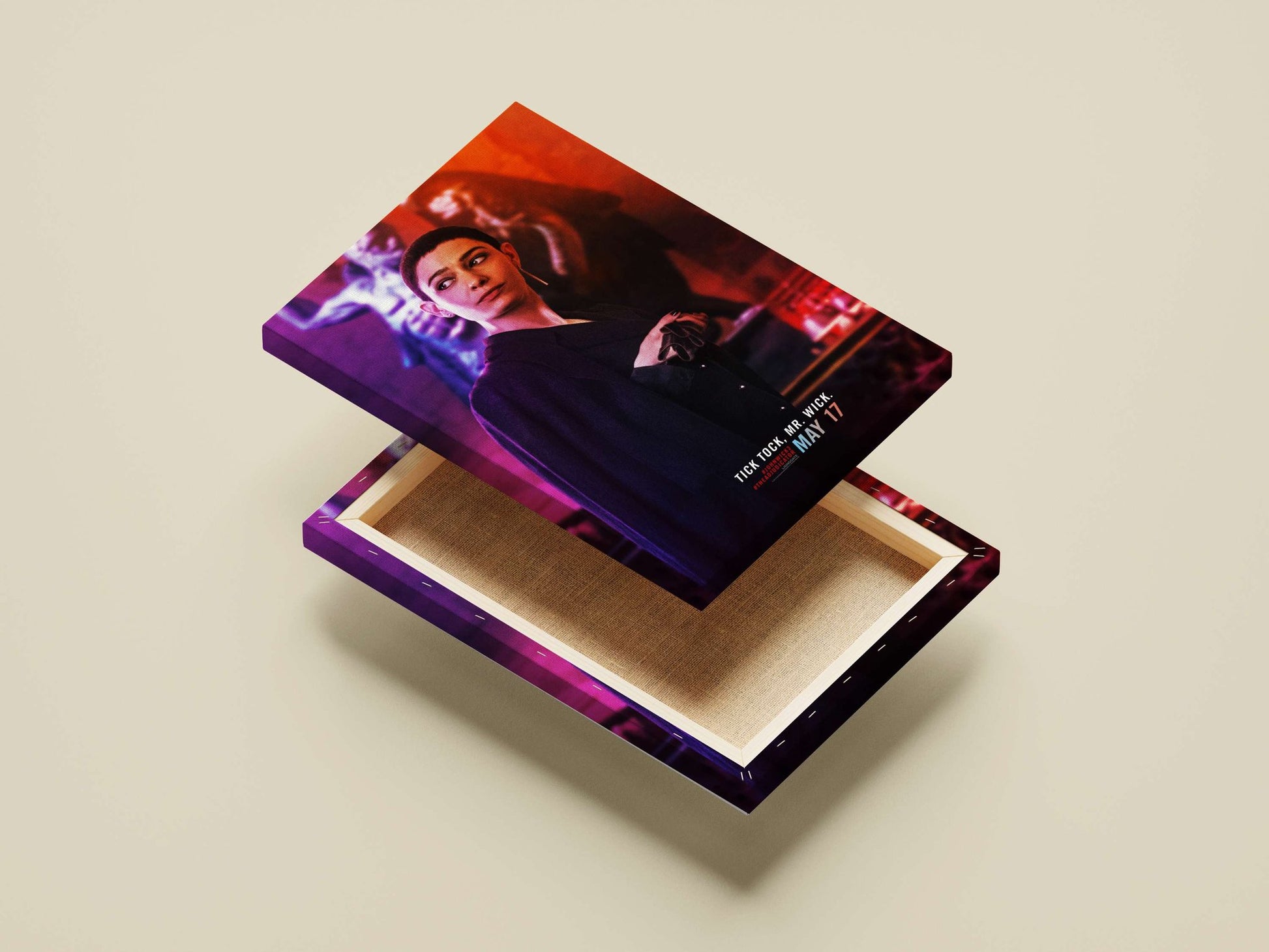 John Wick Main Subject: John Wick Canvas wall art — Hollywood wall art India | PosterBoizz