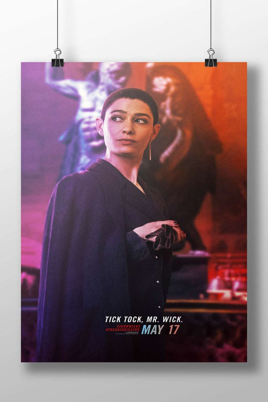 John Wick Main Subject: John Wick Matte BoizzBoard rigid print — Hollywood wall art India | PosterBoizz