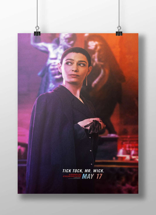 John Wick Main Subject: John Wick Matte BoizzBoard rigid print — Hollywood wall art India | PosterBoizz