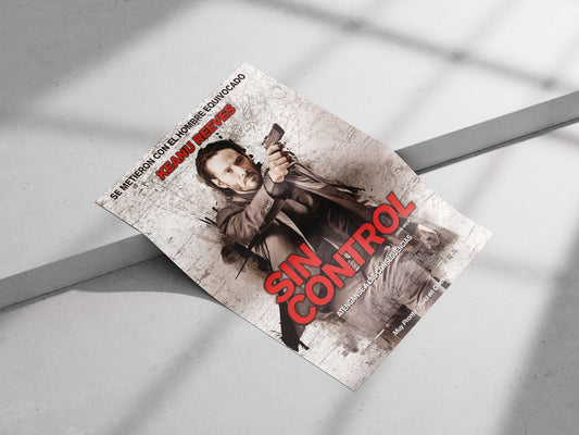 John Wick franchise (Keanu Reeves) Main Subject: John Wick franchise (Keanu Reeves) Matte poster print — Hollywood wall art