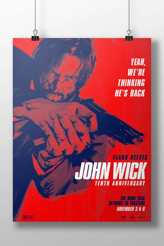 Keanu Reeves as John Wick (John Wick franchise) Main Subject: Keanu Reeves as John Wick (John Wick franchise) Matte