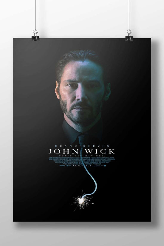 Keanu Reeves as John Wick from the John Wick franchise Main Subject: Keanu Reeves as John Wick from the John Wick franchise