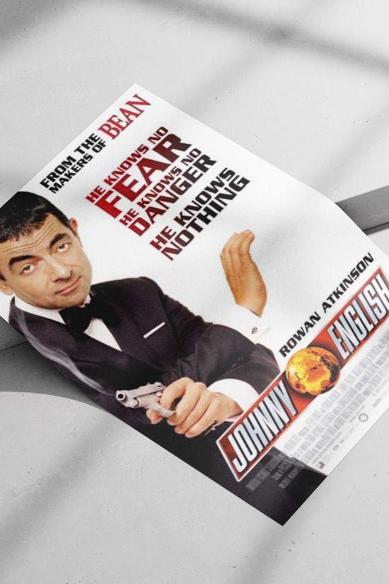 Johnny English Main Subject: Johnny English Matte poster print — Hollywood wall art India | PosterBoizz