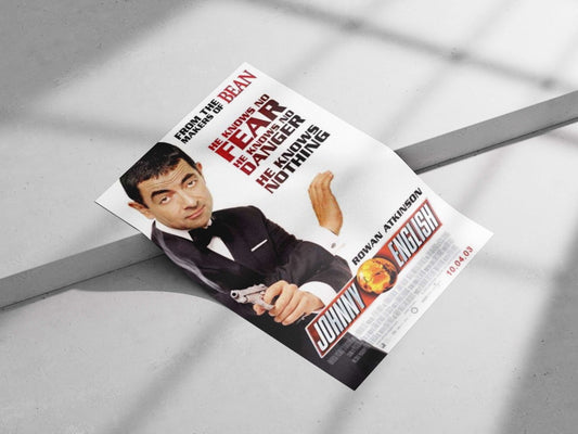 Johnny English Main Subject: Johnny English Matte poster print — Hollywood wall art India | PosterBoizz